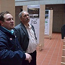 Vernisáž výstavy revitalizace stadionu ve Vršovicích