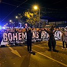 Pochod fanoušků Bohemians do Edenu
