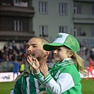 Bohemians - Plzeň 5:2, dění na tribunách