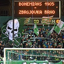 Dění na tribunách: Bohemians - Zbrojovka