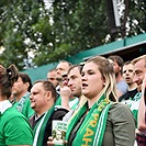 Dění na tribunách: Bohemians - Mladá Boleslav