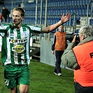 Milan Škoda se raduje z gólu.