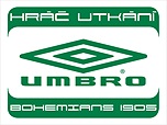 Volte UMBRO hráče utkání Bohemians 1905