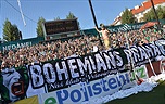 Dění na tribunách: Bohemians - Zbrojovka
